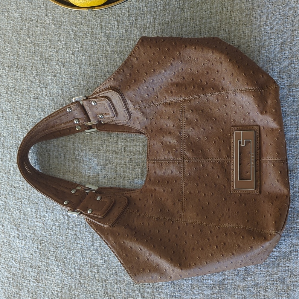 Tan Guess Purse Handbag
